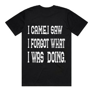 Engraçado Eu Vim Citar uma camisa sarcástica esque