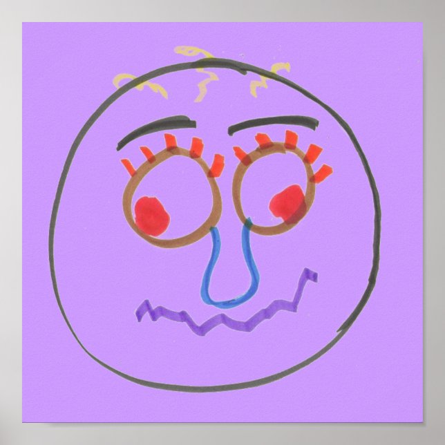 Engraçado Faces Poster (Frente)