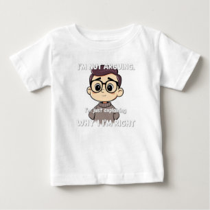 Engraçado Gen Z Social Media Cita Baby T-Shirt