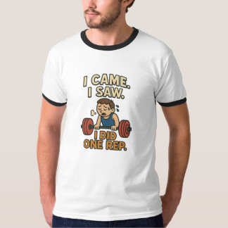 Engraçado Gym Quote Ringer T-Shirt
