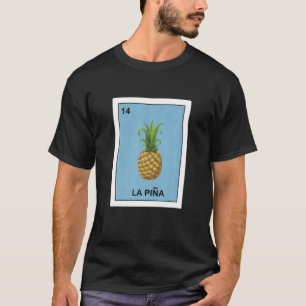 Engraçado La Pina Camisa Abacaxi Lover Lottery G