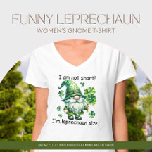 Engraçado Leprechaun Gnomo T-Shirt