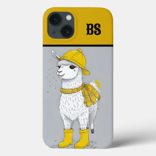 Engraçado Llama em Raízes de Chuva - Humor de Prai