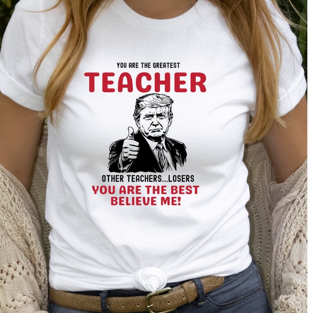 Engraçado Maior Professor Trump T-Shirt (Criador carregado)