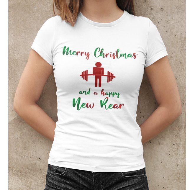 Engraçado Malhação de Natal Feliz Camisa de Natal (Criador carregado)