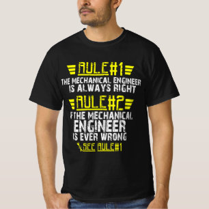 Engraçado mecânico de engenheiros, camisa
