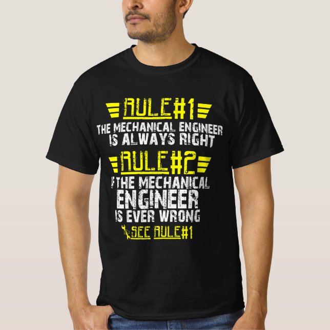 Engraçado mecânico de engenheiros, camisa (Frente)