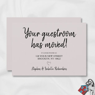 Engraçado, mudamos o anúncio de movimento preto ro