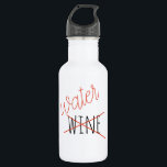 Engraçado Não Bebendo De Vinho Humor De Garrafa<br><div class="desc">Este design foi criado através da arte digital. Pode ser personalizado clicando no botão personalizar e alterando a cor, adicionando um nome, iniciais ou as suas palavras favoritas. Entre em contato comigo em colorflowcreations@gmail.com se você quiser usar este design em outro produto. Compre minha pintura de acrílico abstrato original para...</div>