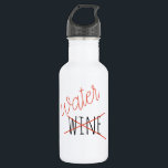Engraçado Não Bebendo De Vinho Humor De Garrafa<br><div class="desc">Este design foi criado através da arte digital. Pode ser personalizado clicando no botão personalizar e alterando a cor, adicionando um nome, iniciais ou as suas palavras favoritas. Entre em contato comigo em colorflowcreations@gmail.com se você quiser usar este design em outro produto. Compre minha pintura de acrílico abstrato original para...</div>