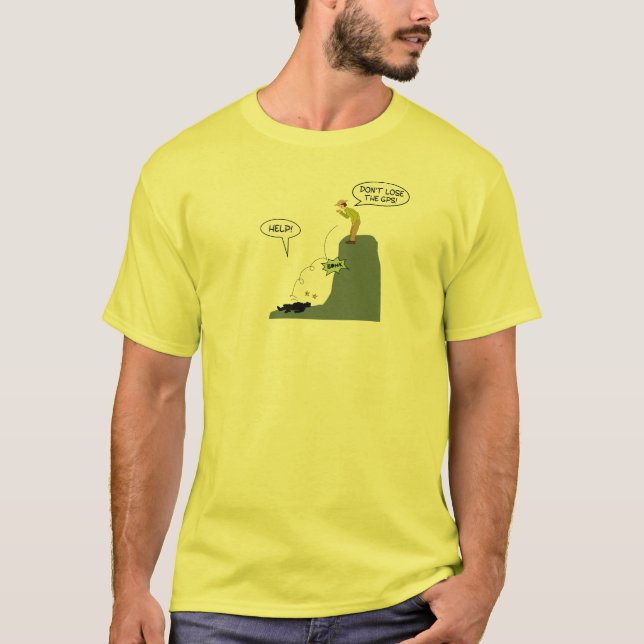 Engraçado não perca a camisa de Geocaching dos (Frente)