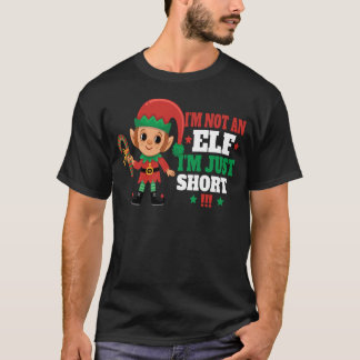 Engraçado Natal Elfo Presente Docinho T-Shirt