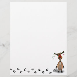 Engraçado Natal Red Nosed Reindeer