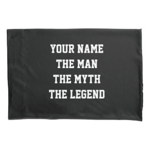 Engraçado o homem o mito a fronha de almofada da