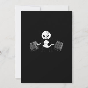 Engraçado Panda Trabalhando Kitten Gym Poder de D