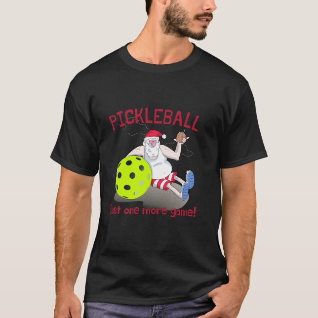 Engraçado PICKLEBALL Camisa NATAL SÓ MAIS UMA GAM (Frente)