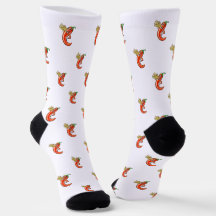 Engraçado Picy Chili Sobre Padrão De Fogo