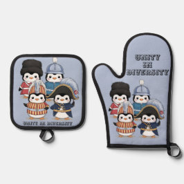 Engraçado Pinguim Real Unidade Guarda na Diversida