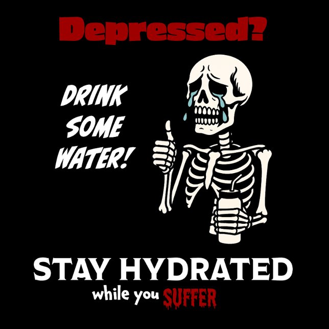 Engraçado Poster de Saúde Mental - Luz Impressão (Criador carregado)