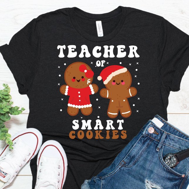 Engraçado Professor Smart Cookies Camisa de Natal (Criador carregado)