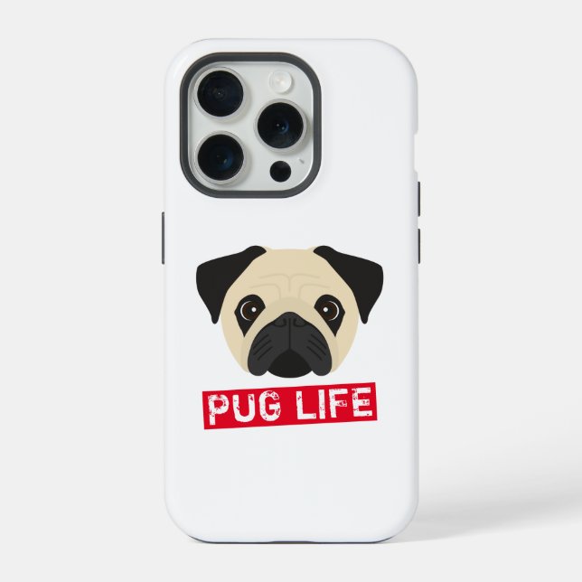 Engraçado Pug Life (Verso)