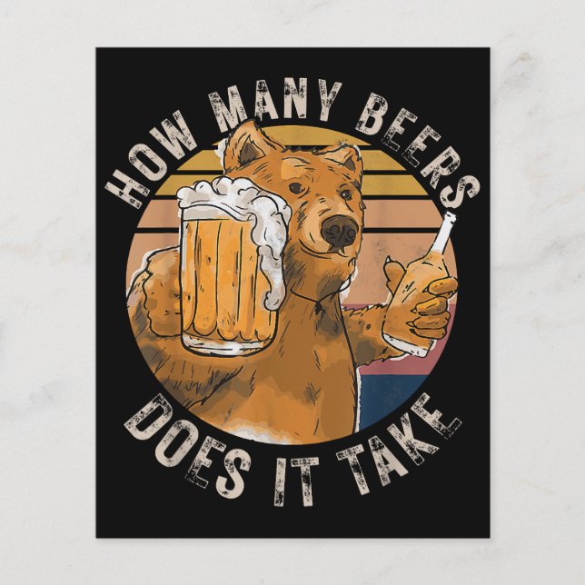 Engraçado Quantas Cervejas Levam (Frente)