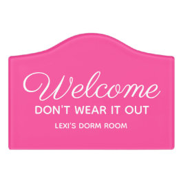 Engraçado Quarto Dorme Room Bem-vindo