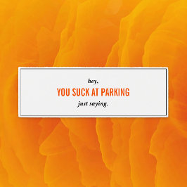 Engraçado Que Chupa Estacionar Cartões de visitas