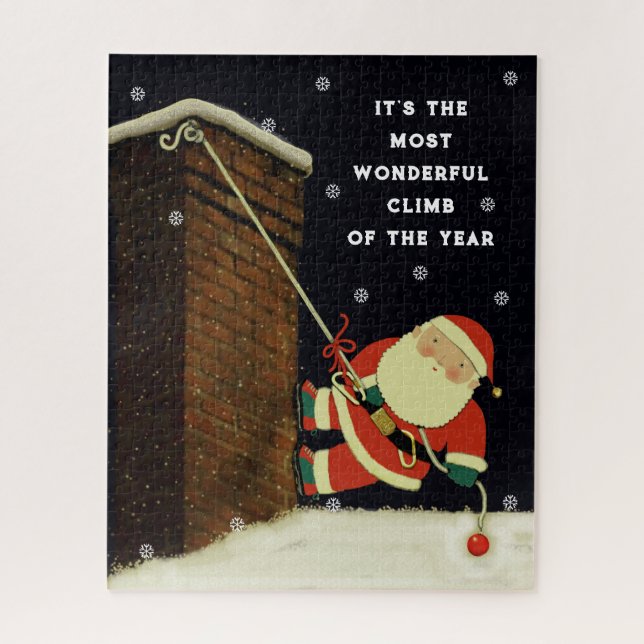 Engraçado Quebra-cabeça de natal Jigsee (Vertical)