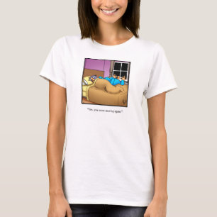 Engraçado ressonante Camiseta humorística do mar