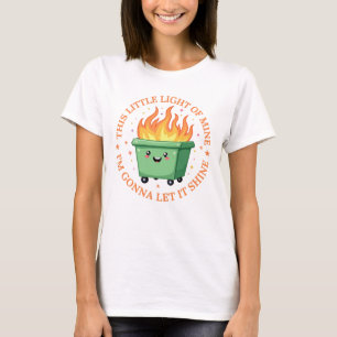 Engraçado Saúde Mental Simples Camiseta Gráfico de