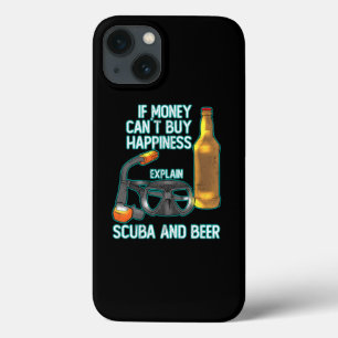 Engraçado Scuba Merging Beer Humorous Gift For Div