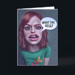 ENGRAÇADO SOBRE O CARTÃO DE ANIVERSÁRIO DO HILL<br><div class="desc">QUE DIABOS? VOCÊ É MESMO VELHO. CARTÃO ENGRAÇADO.</div>