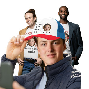 Engraçado Solteiro da festa de Stag Bud do boné