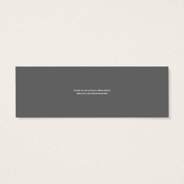 Engraçado, sou Nojo para Livros, Bonitão de Esquil (Verso)