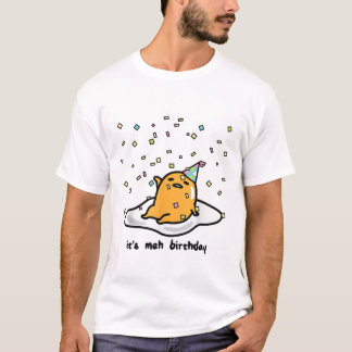 "Engraçado T-Shirt de Aniversário de Ovo Preguiços