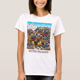 Engraçado T-shirt de filosofia com a Filosofia Oci