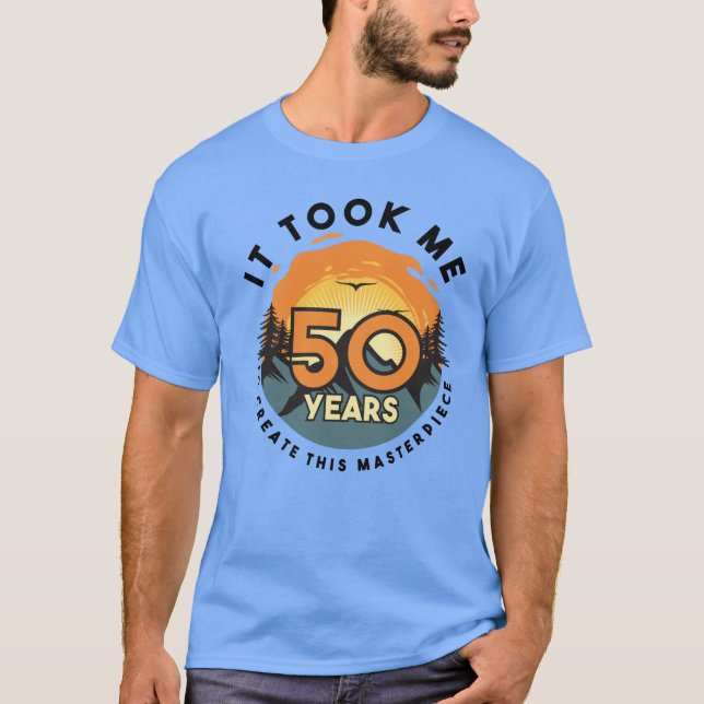 Engraçado T-Shirt de Piada de 50 anos 50 anos (Frente)