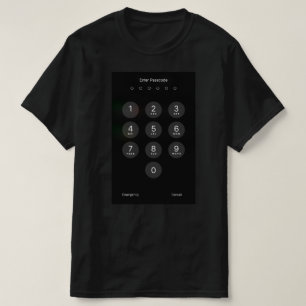 Engraçado T-Shirt Digite a tela do iPhone da senh