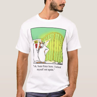 Engraçado T-shirt do Cartoon de Segurança!