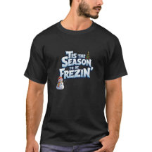 Engraçado t-shirt do inverno, esta é a estação par