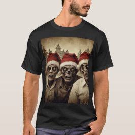 Engraçado Tchau de Natal - Camisa de Natal Assusta