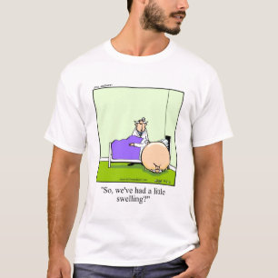 Engraçado Tenha Bem Camiseta De Humor Médico