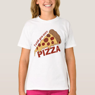 Engraçado Texto Personalizado PIZZA camisas e jaqu