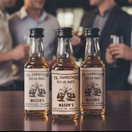 Engraçado Til Hangover Nos Festa De Despedida