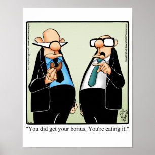 Engraçado Trabalho Humor Poster