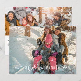 Engraçado Tudo Não é Cartão com fotos de Férias Ca