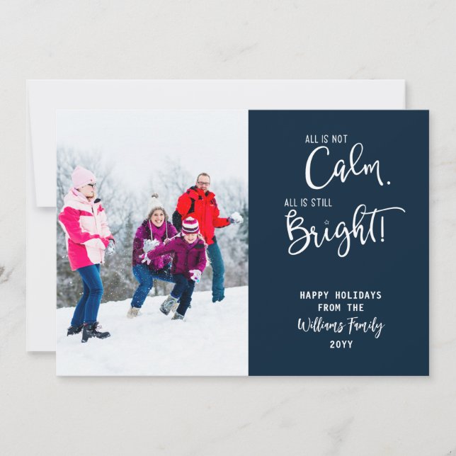 Engraçado, tudo não é tranquilo 3 Cartão de Férias (Frente)