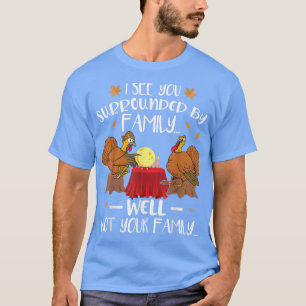 Engraçado Turquia - Camisa de Ação de Graças