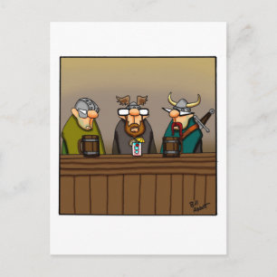 Engraçado vinho Humor Cartão postal "Espectickles"